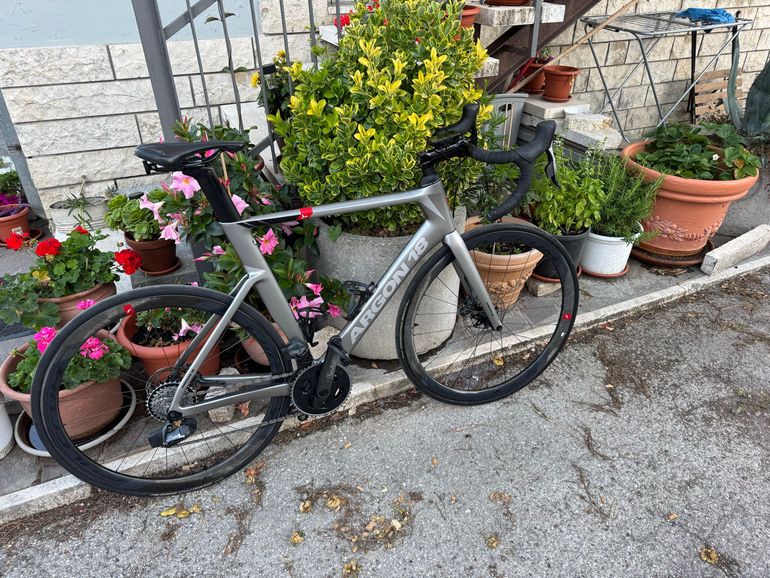 Used Argon 18 Nitrogen SRAM Force eTap AXS 2024 Road & Gravel, Light Gray — image 1 of 2