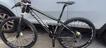 Used Cannondale Flash Shimano XTR 2010 Mountainbike, Green — image 7 of 10