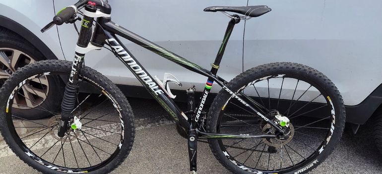 Used Cannondale Flash Shimano XTR 2010 Mountainbike, Green — image 7 of 10