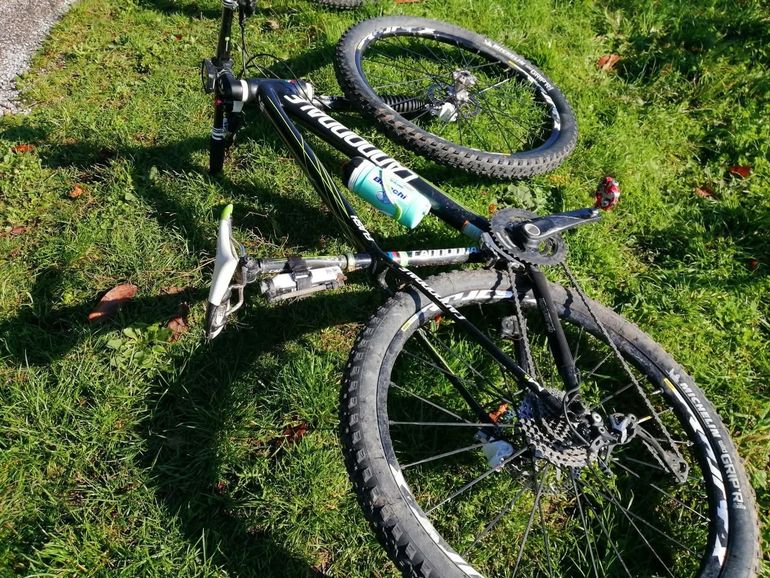 Used Cannondale Flash Shimano XTR 2010 Mountainbike, Green — image 6 of 10