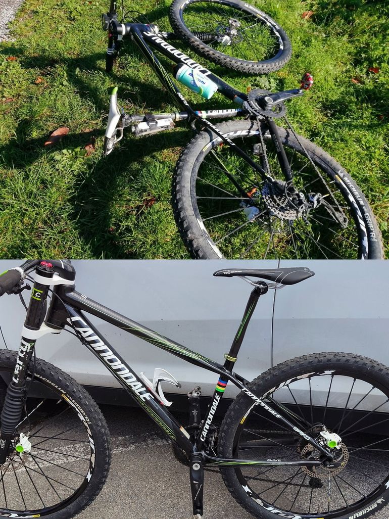 Used Cannondale Flash Shimano XTR 2010 Mountainbike, Green — image 5 of 10