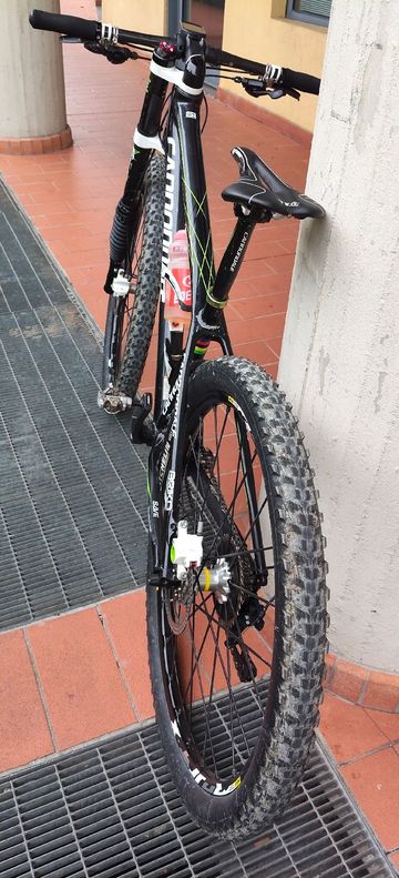 Used Cannondale Flash Shimano XTR 2010 Mountainbike, Green — image 2 of 10