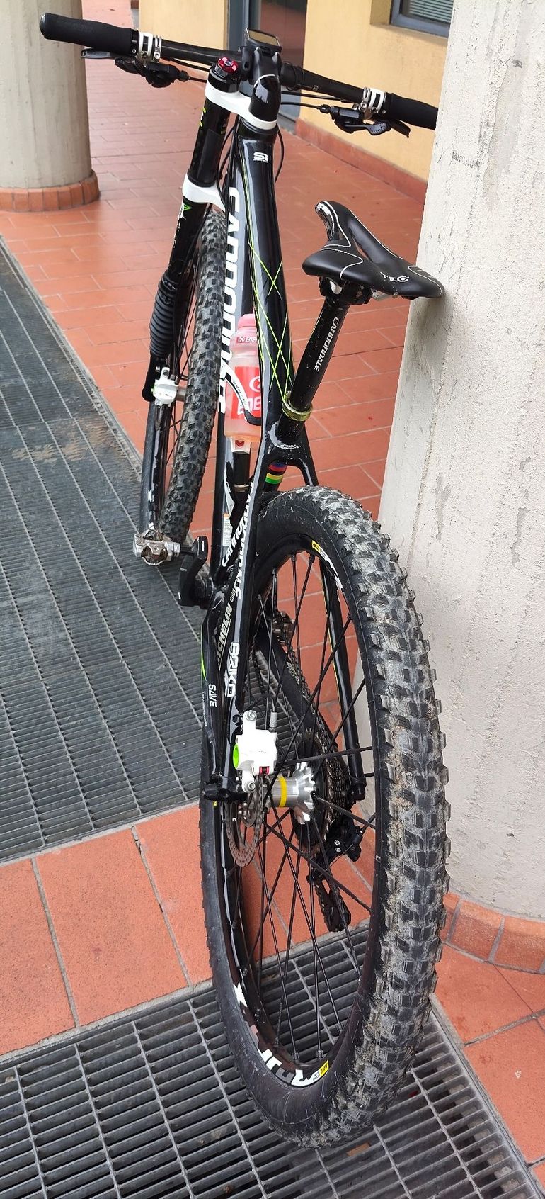 Used Cannondale Flash Shimano XTR 2010 Mountainbike, Green — image 2 of 10
