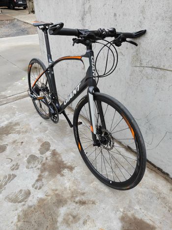 Used Giant FastRoad CoMax 2 2018 2018 Road & Gravel, Light Gray — image 13 of 14