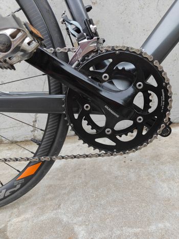 Used Giant FastRoad CoMax 2 2018 2018 Road & Gravel, Light Gray — image 11 of 14