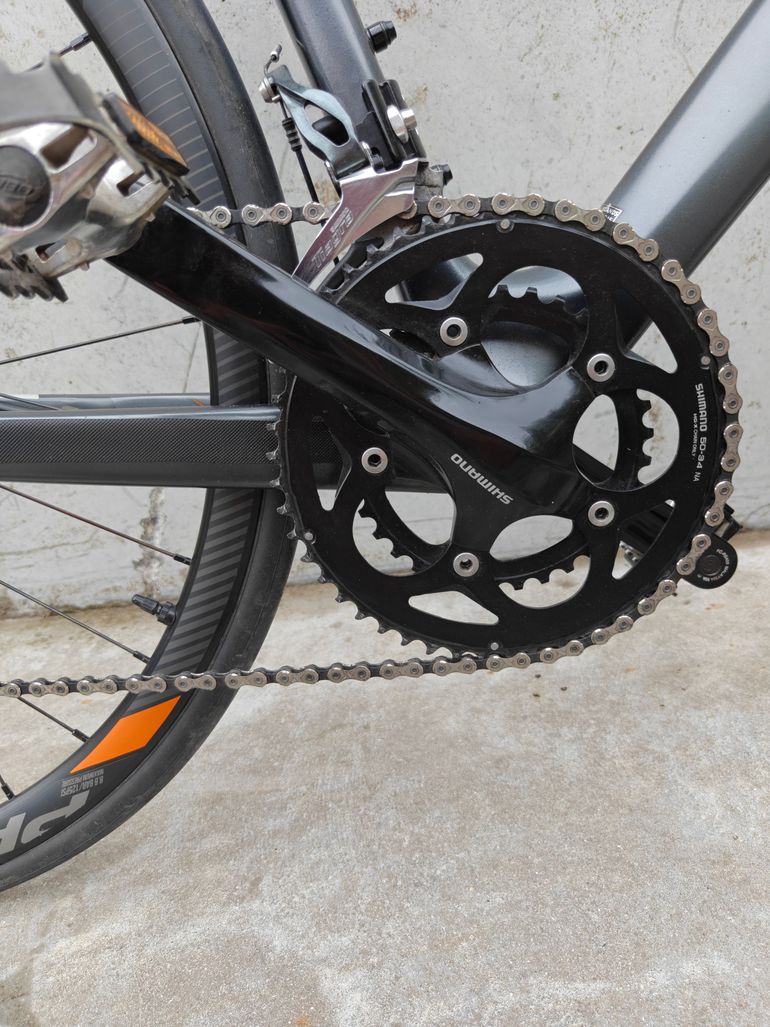 Used Giant FastRoad CoMax 2 2018 2018 Road & Gravel, Light Gray — image 11 of 14