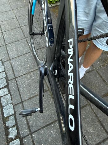 Used Pinarello Team Sky Pinarello Bolide TT (Probable 2013 Tour De France Bike #1) 2013 Road & Gravel, Black — image 24 of 26