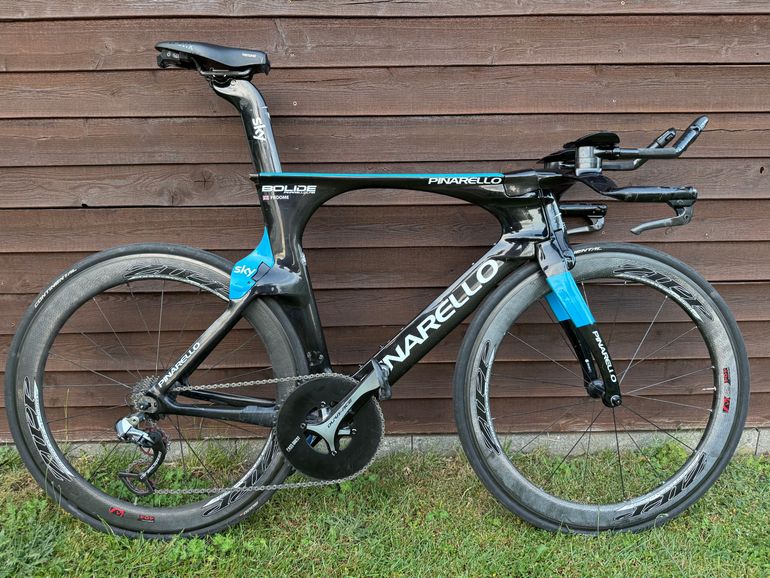 Used Pinarello Team Sky Pinarello Bolide TT (Probable 2013 Tour De France Bike #1) 2013 Road & Gravel, Black — image 13 of 26