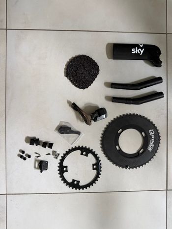 Used Pinarello Team Sky Pinarello Bolide TT (Probable 2013 Tour De France Bike #1) 2013 Road & Gravel, Black — image 20 of 26