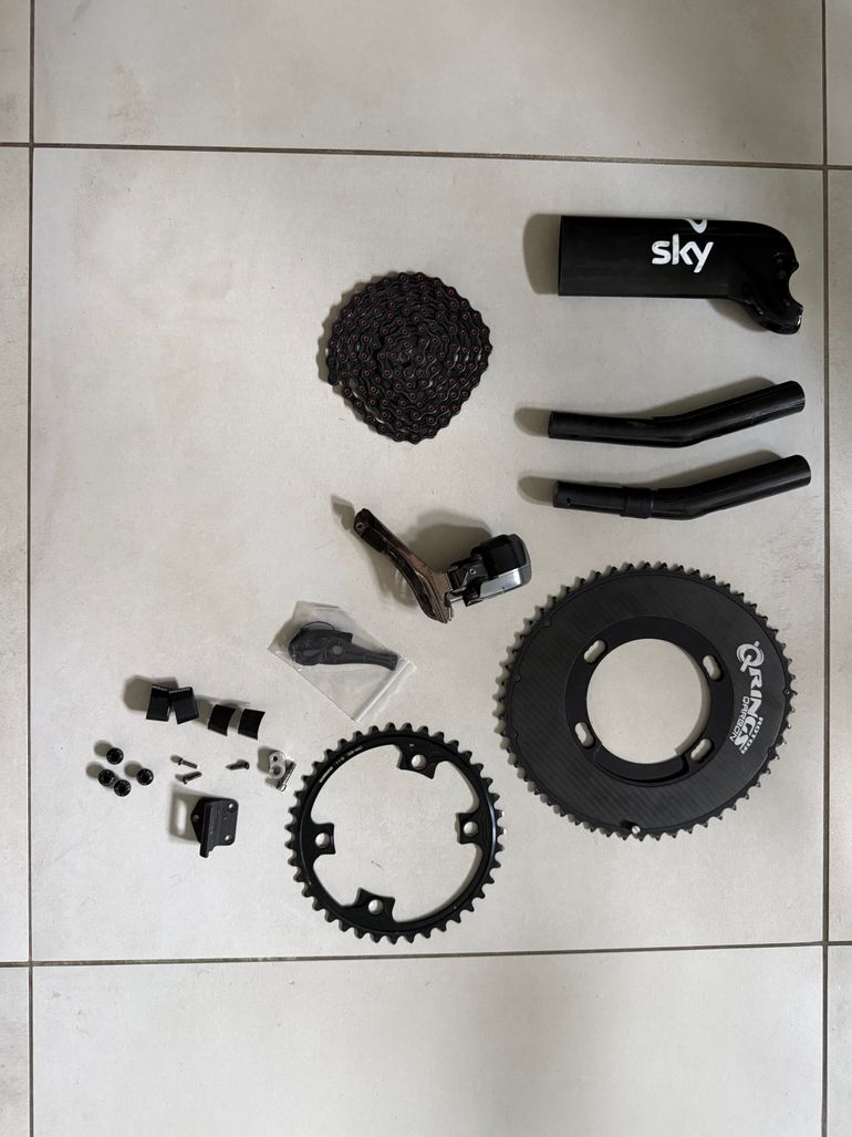 Used Pinarello Team Sky Pinarello Bolide TT (Probable 2013 Tour De France Bike #1) 2013 Road & Gravel, Black — image 20 of 26