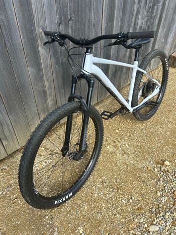 Used ROCKRIDER Hardtail Shimano Deore 2021 Mountainbike, White — image 2 of 9