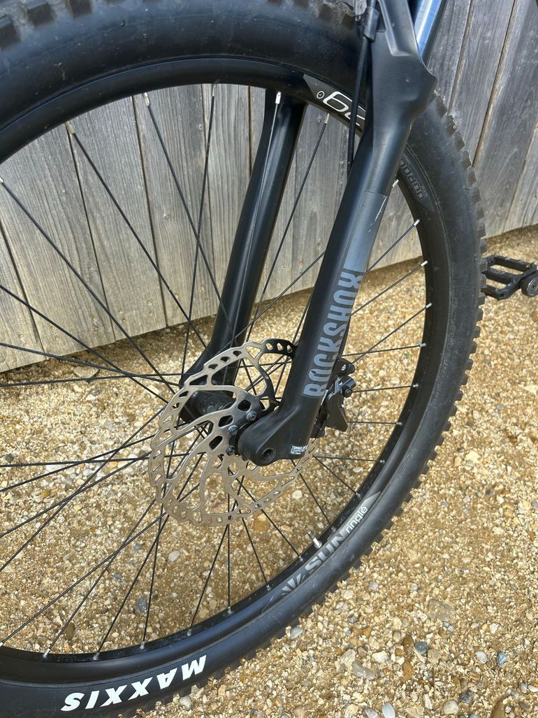 Used ROCKRIDER Hardtail Shimano Deore 2021 Mountainbike, White — image 5 of 9