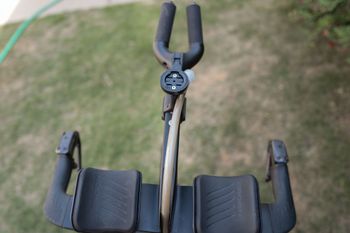 Used Canyon Speedmax CFR Disc eTap 2022 2022 Road & Gravel, Light Gray — image 9 of 16