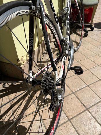 Used Francesco Moser Leader Shimano Ultegra 2010 Road & Gravel, White — image 2 of 3