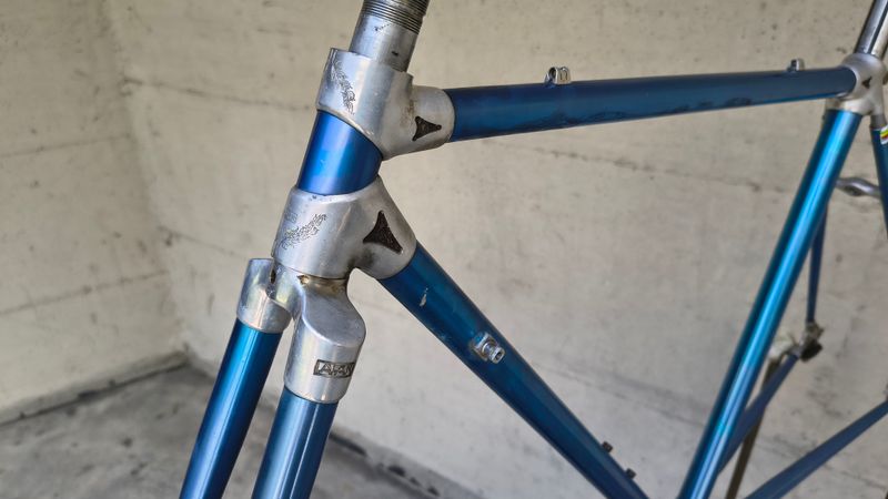 Used Alan Corsa Frameset 1982 Road & Gravel, Blue — image 12 of 22