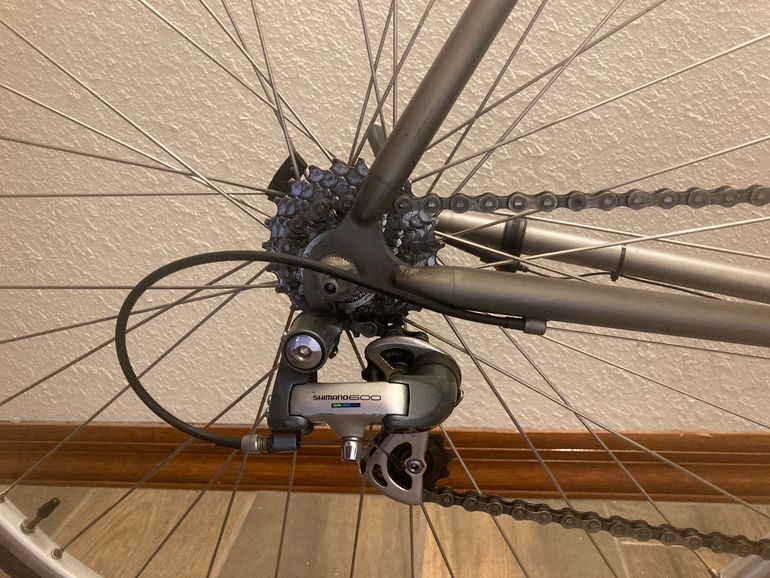Used Litespeed Litespeed Custom Shimano 600 1996 Road & Gravel, Light Gray — image 3 of 20