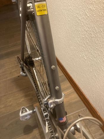 Used Litespeed Litespeed Custom Shimano 600 1996 Road & Gravel, Light Gray — image 7 of 20