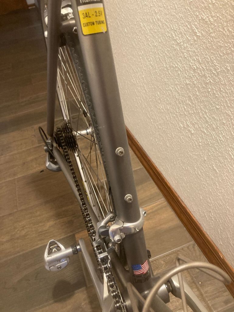 Used Litespeed Litespeed Custom Shimano 600 1996 Road & Gravel, Light Gray — image 7 of 20