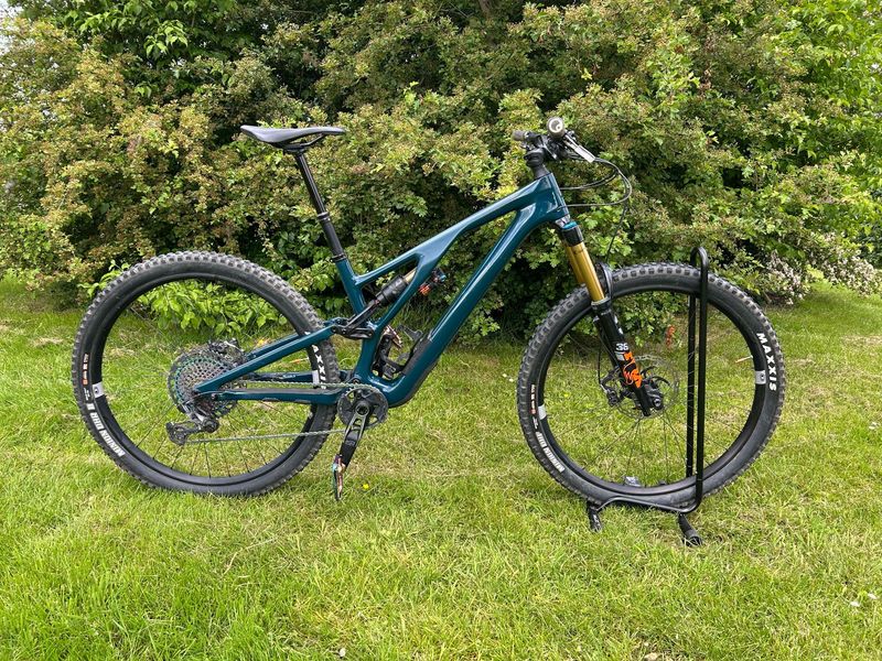Used Specialized Stumpjumper EVO SRAM X01 2023 Mountainbike, Green, 29 — image 3 of 4