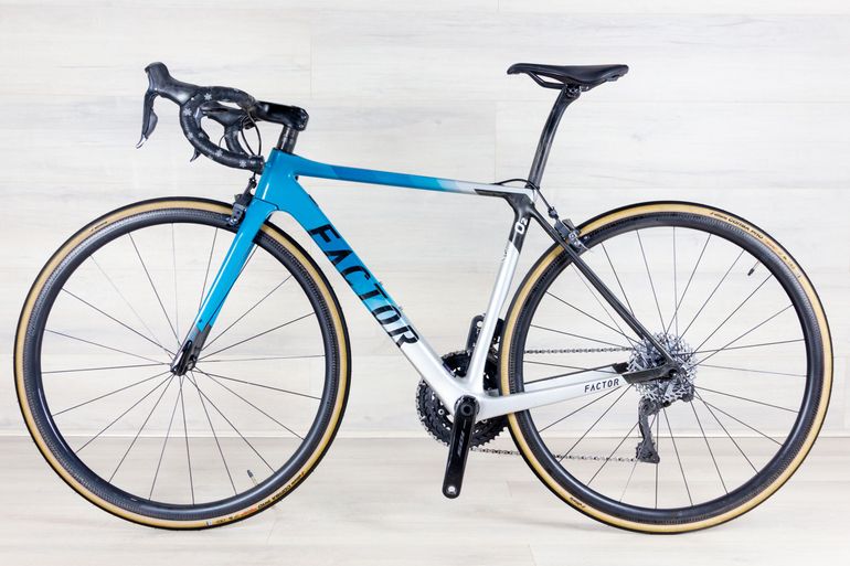 Used Factor O2 Miami Blue 2020 Road & Gravel, Blue — image 2 of 20