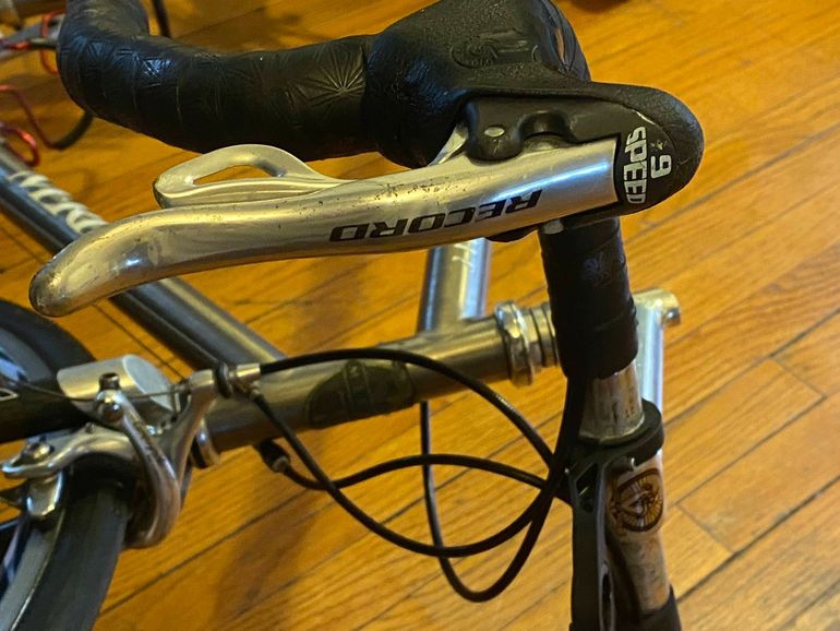 Used Merlin Merlin Custom Campagnolo Record 1998 Road & Gravel, Light Gray — image 8 of 8
