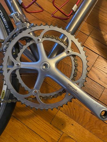 Used Merlin Merlin Custom Campagnolo Record 1998 Road & Gravel, Light Gray — image 6 of 8