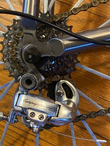 Used Merlin Merlin Custom Campagnolo Record 1998 Road & Gravel, Light Gray — image 3 of 8