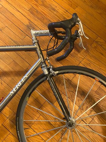 Used Merlin Merlin Custom Campagnolo Record 1998 Road & Gravel, Light Gray — image 2 of 8