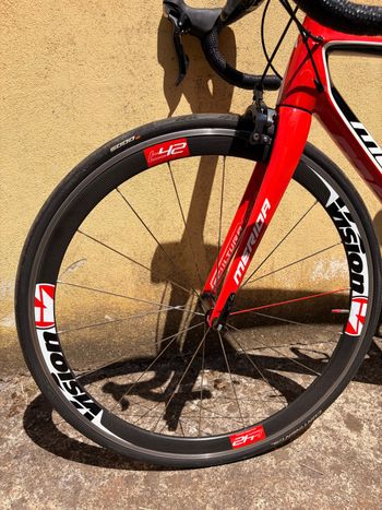 Used Merida Merida Scultura Comp Carbon 2014 Road & Gravel, Rot — image 4 of 6