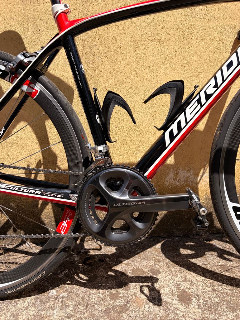 Used Merida Merida Scultura Comp Carbon 2014 Road & Gravel, Rot — image 3 of 6