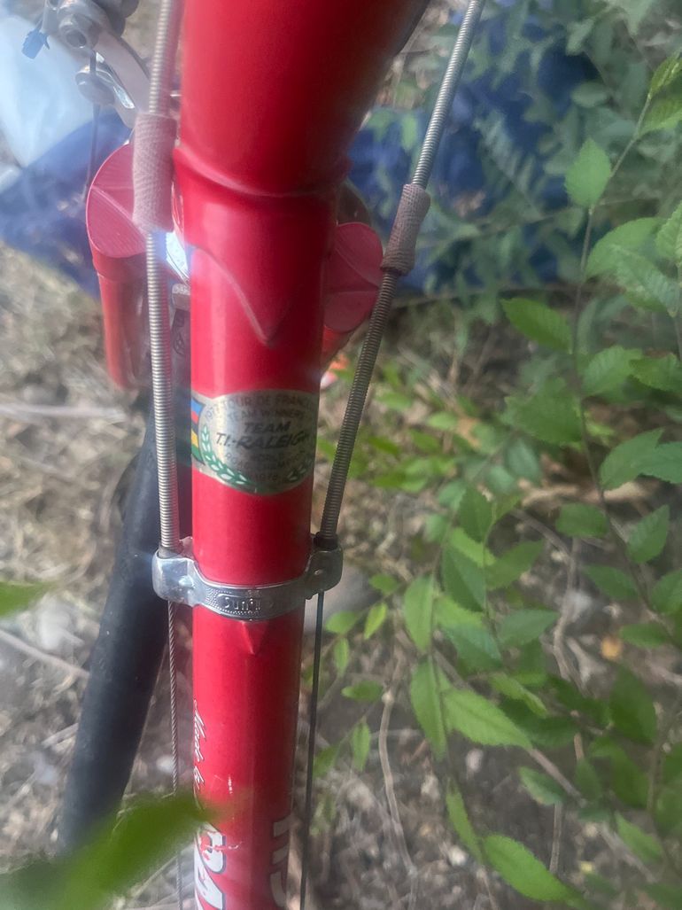 Used Raleigh Super Course 1980 Urban, Red — image 4 of 4