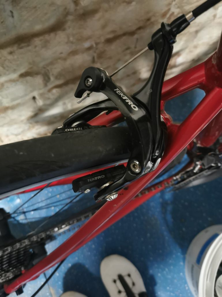 Used Cannondale CAAD Optimo 1 2024 Road & Gravel, Red — image 10 of 11