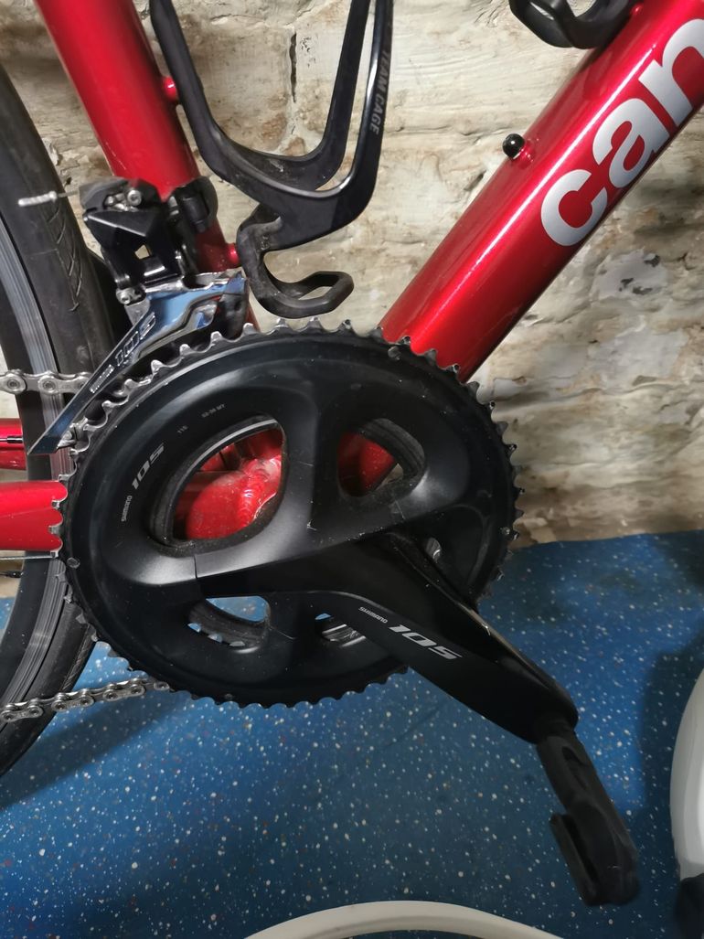 Used Cannondale CAAD Optimo 1 2024 Road & Gravel, Red — image 8 of 11