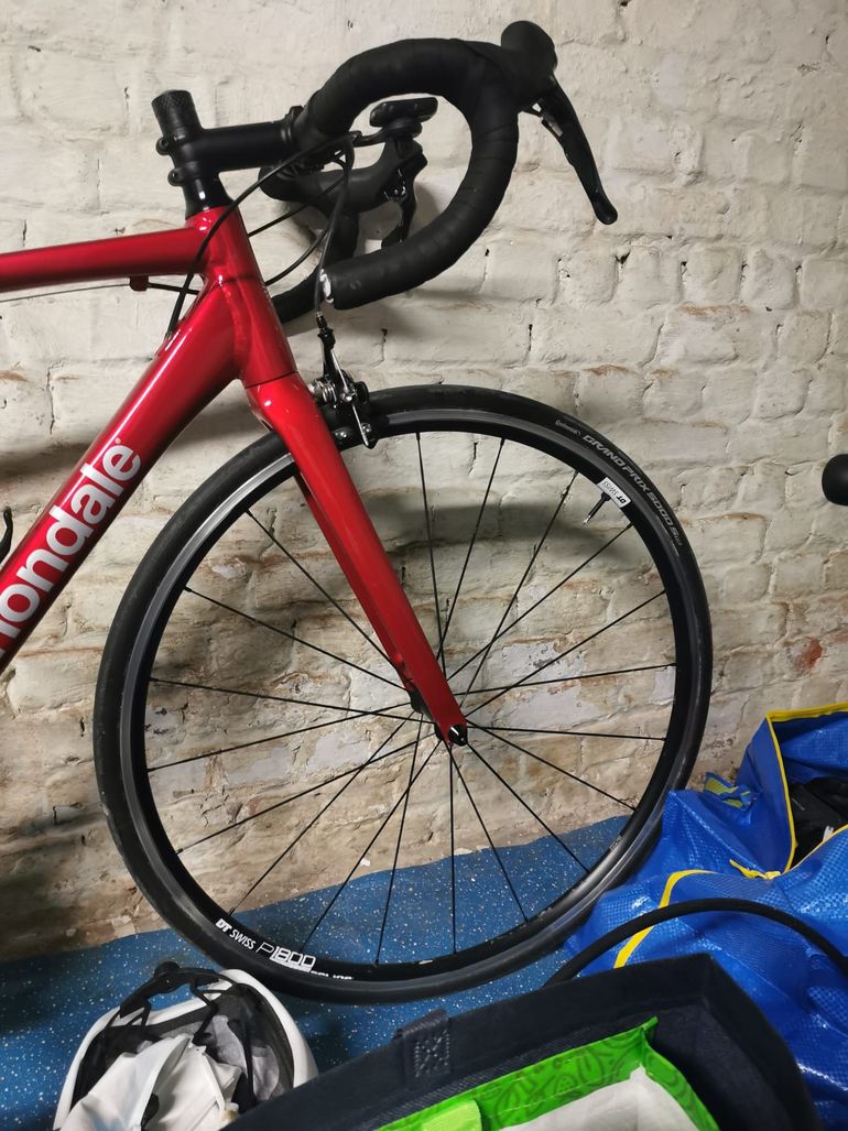 Used Cannondale CAAD Optimo 1 2024 Road & Gravel, Red — image 5 of 11