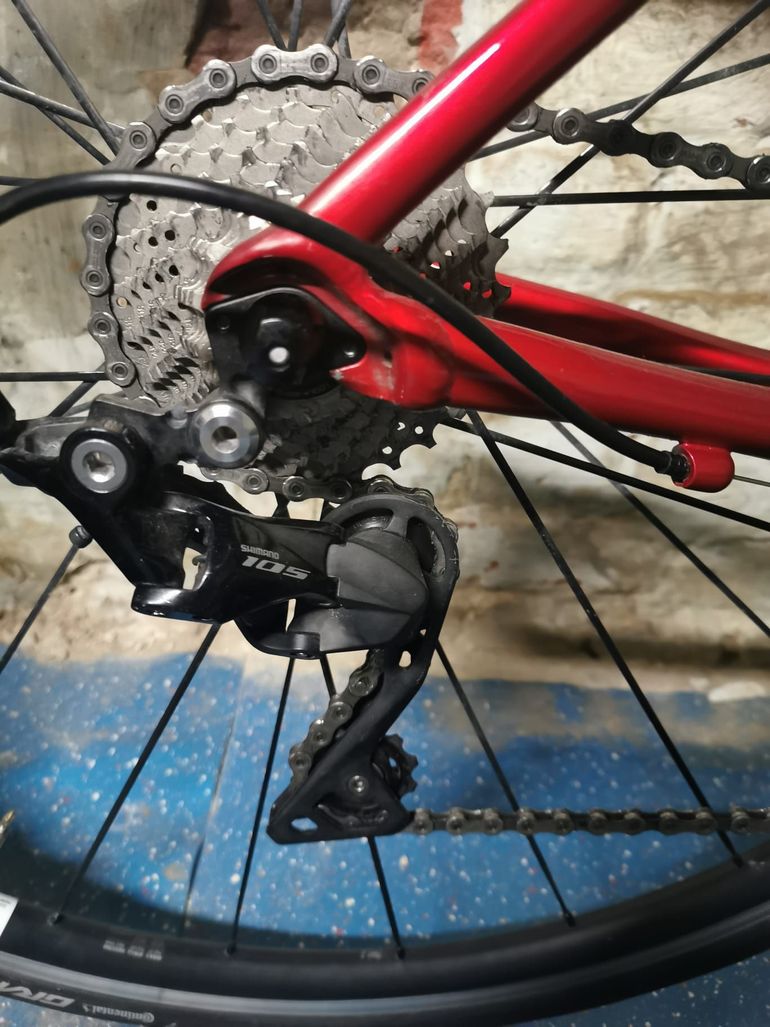 Used Cannondale CAAD Optimo 1 2024 Road & Gravel, Red — image 7 of 11