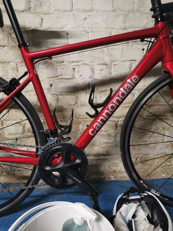 Used Cannondale CAAD Optimo 1 2024 Road & Gravel, Red — image 4 of 11