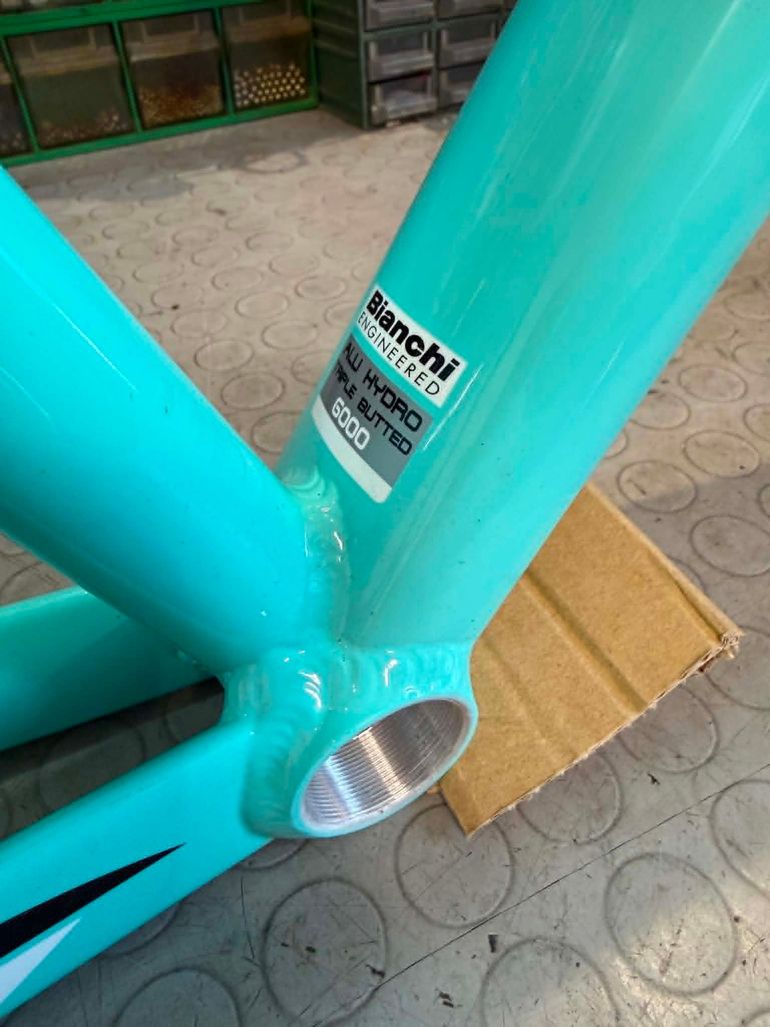 Used Bianchi IMPULSO. 2020. NOS. NUOVO. Frameset 2020 Road & Gravel, Blue — image 6 of 10