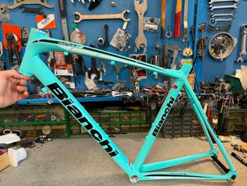 Used Bianchi IMPULSO. 2020. NOS. NUOVO. Frameset 2020 Road & Gravel, Blue — image 2 of 10