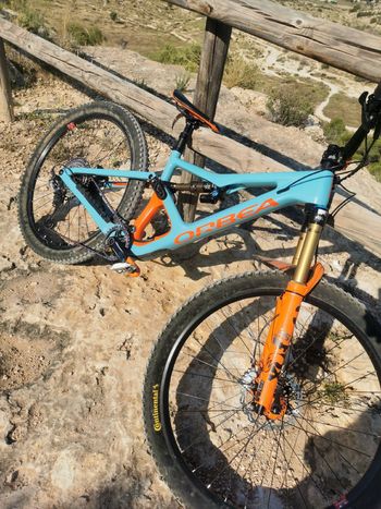 Used Orbea OCCAM M10 2022 2022 Mountainbike, Green, 29 — image 4 of 13