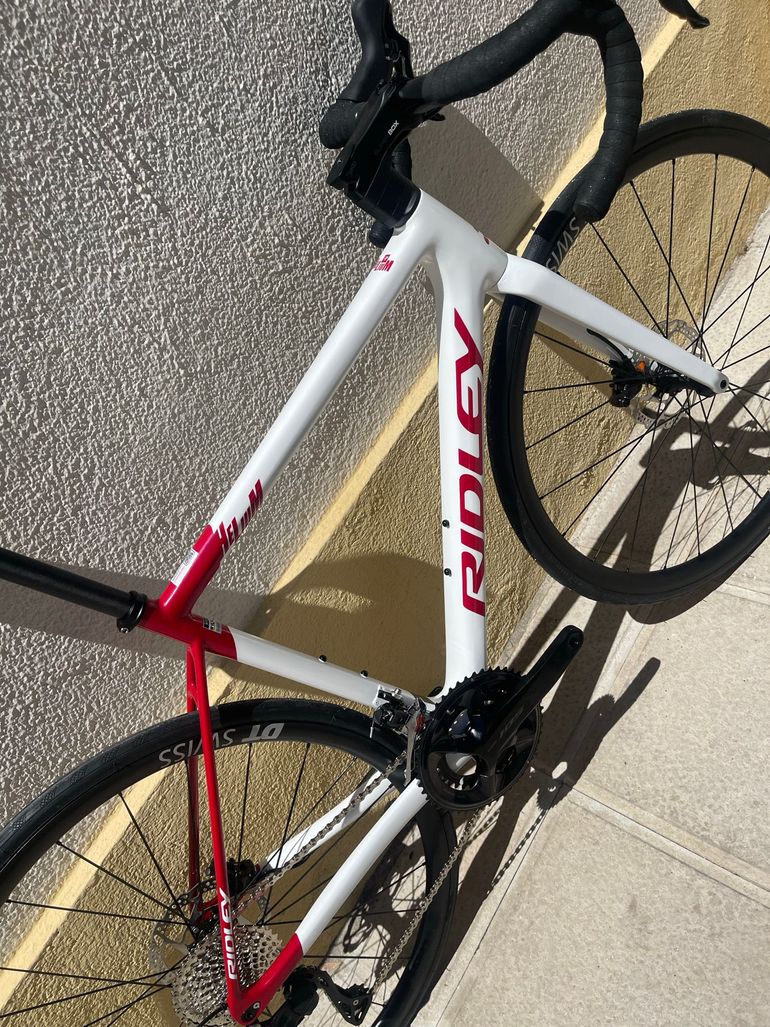 Used Ridley Helium Disc - Sram Rival AXS 2x12sp 2023 2023 Road & Gravel, Red — image 6 of 8