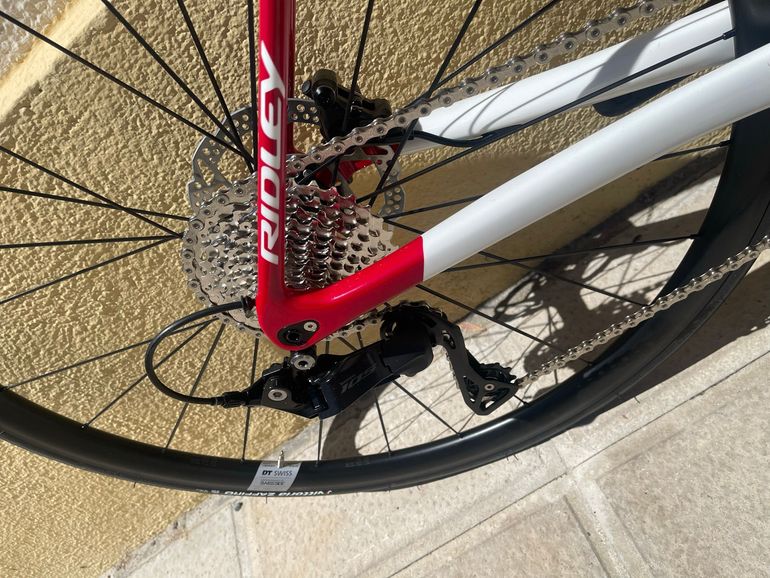Used Ridley Helium Disc - Sram Rival AXS 2x12sp 2023 2023 Road & Gravel, Red — image 3 of 8
