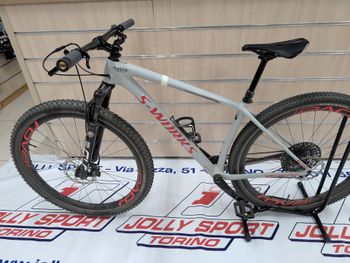 Used Specialized S-Works Epic Hardtail 2021 2021 Mountainbike, Grigio chiaro — image 4 of 4