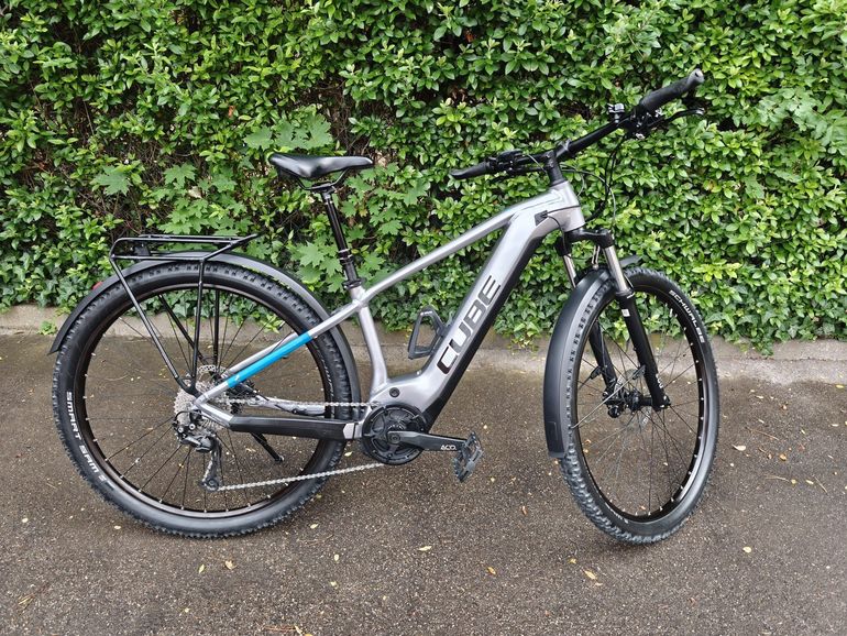 Used CUBE REACTION HYBRID PERFORMANCE, 500 ALLROAD 2022 2022 Mountainbike, Hellgrau, 27.5, 29 — image 2 of 8
