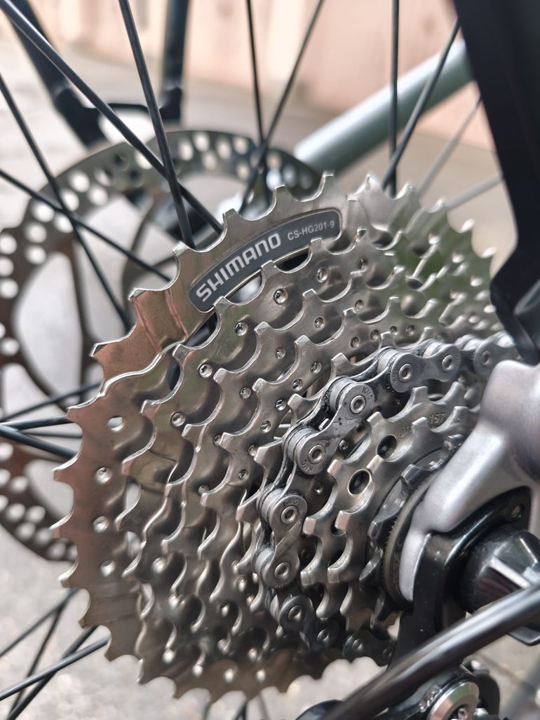 Used CUBE REACTION HYBRID PERFORMANCE, 500 ALLROAD 2022 2022 Mountainbike, Hellgrau, 27.5, 29 — image 7 of 8