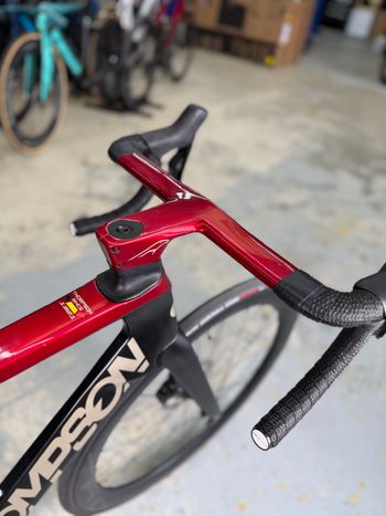 Used Thompson Falcon Di2 Carbon 2023 Road & Gravel, Black — image 16 of 24