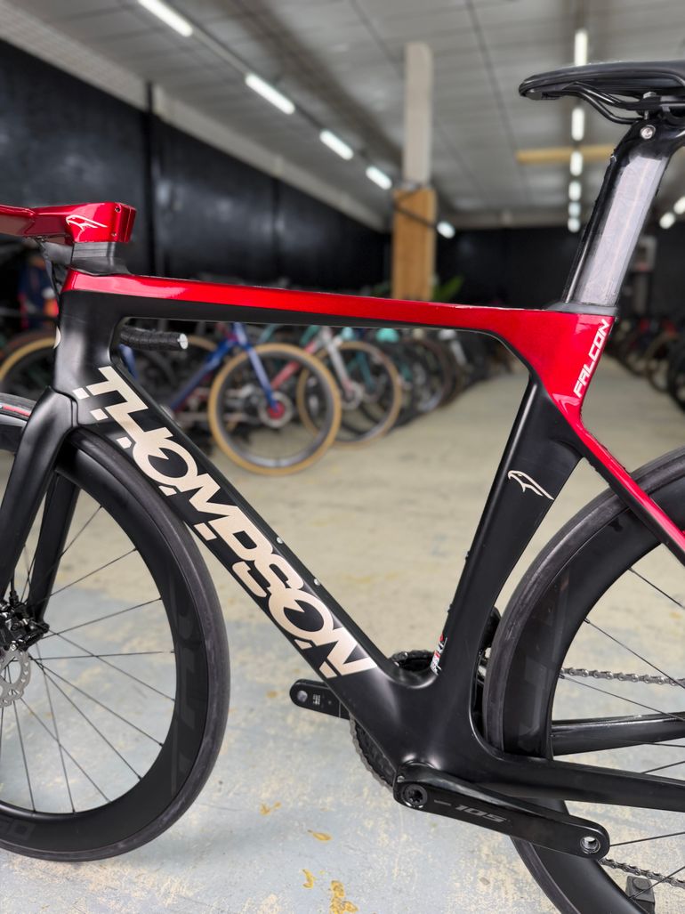 Used Thompson Falcon Di2 Carbon 2023 Road & Gravel, Black — image 23 of 24
