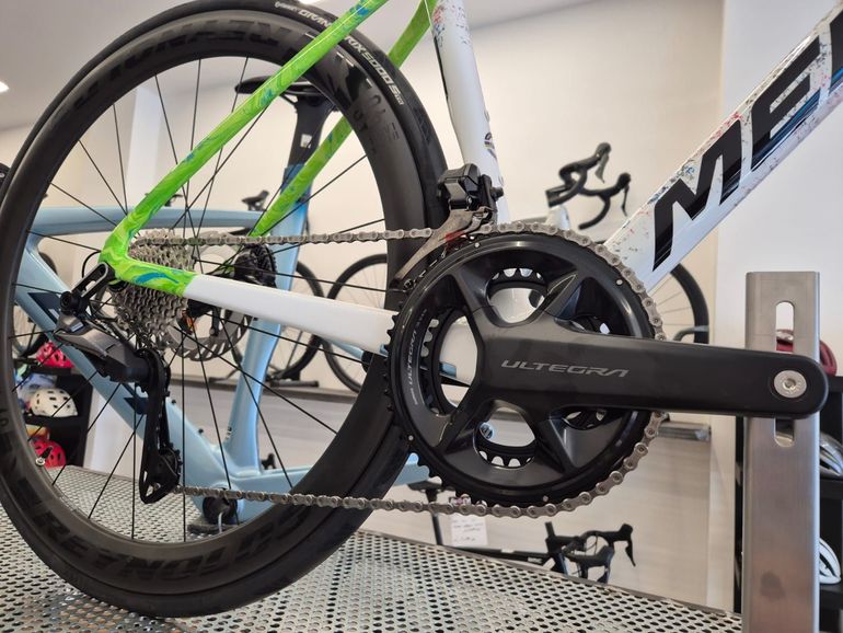 Used Merida Merida Scultura Edition White Green 2026 Road & Gravel, White — image 5 of 6