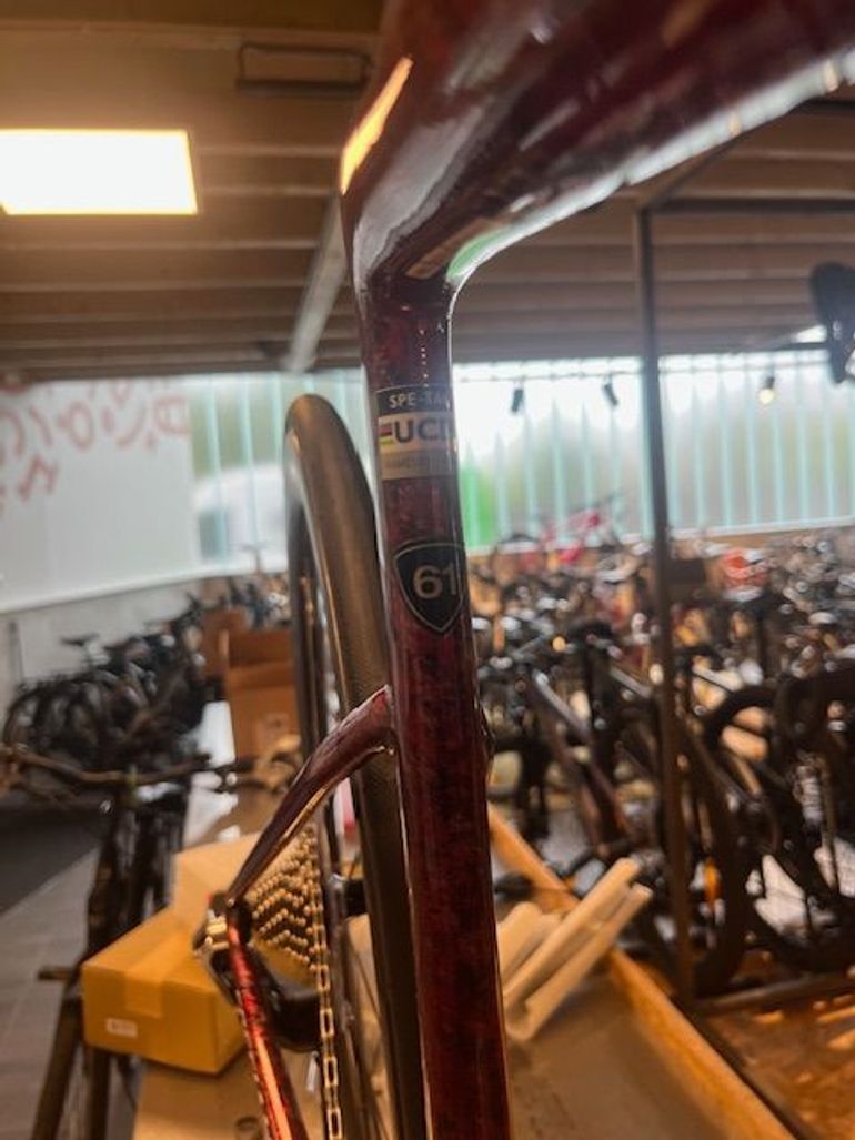 Used Specialized S-Works Tarmac SL8 Frameset - FACT 12r Carbon 2026 Frameset 2026 Road & Gravel, Red — image 3 of 4