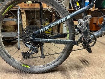 Used ROCKRIDER Full suspension SRAM GX 2023 Mountainbike, Light Gray — image 5 of 10