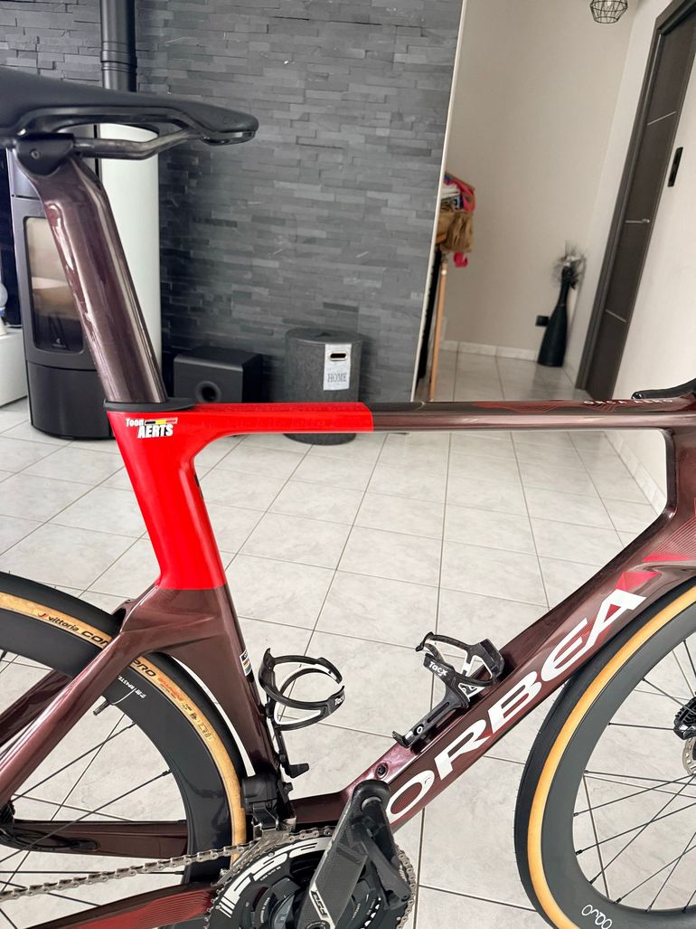 Used Orbea Orbea Orca Aero OMX 2025 Road & Gravel, Red — image 5 of 7